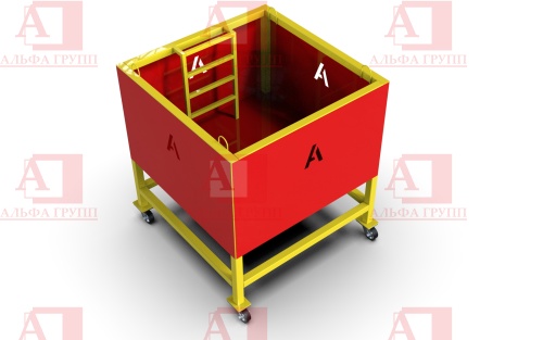 Учебно-тренировочный полигон Альпинист-04-03 (Полувагон).